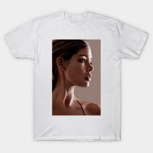 Girl Portrait T-Shirt